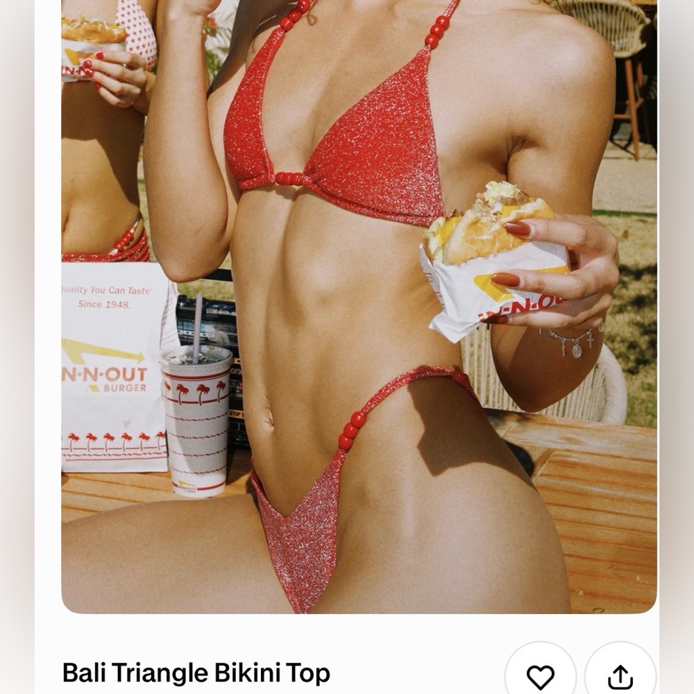 Dippin' Daisy's Flame Red Bikini